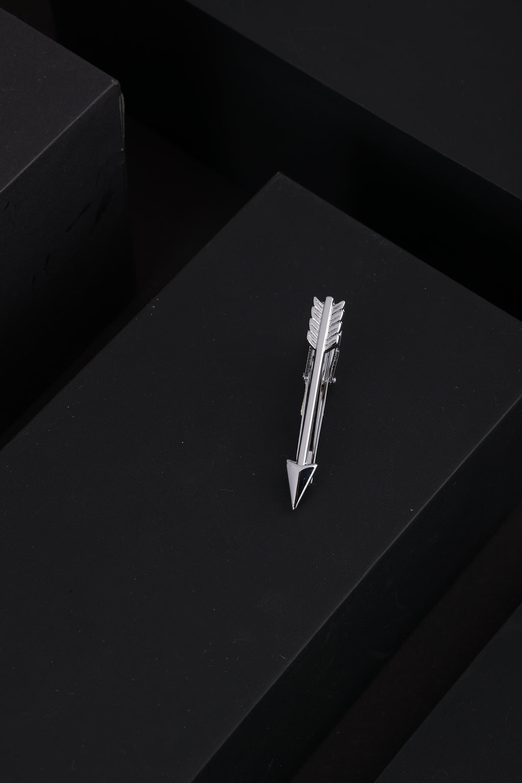 Alvaro Castagnino Men Silver Brass Classic Tie Pin