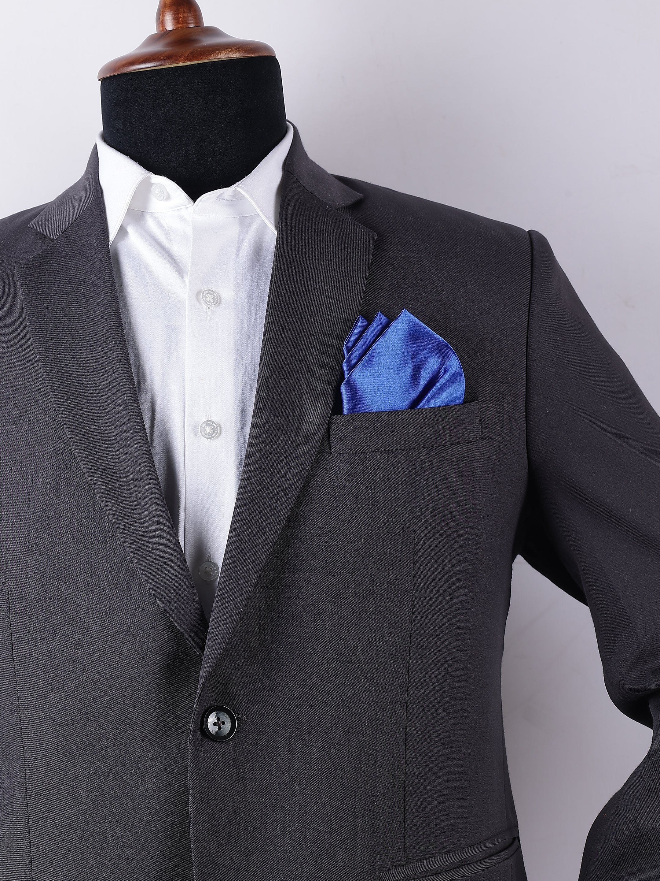Royal Blue Pre-Folded Pocket Square