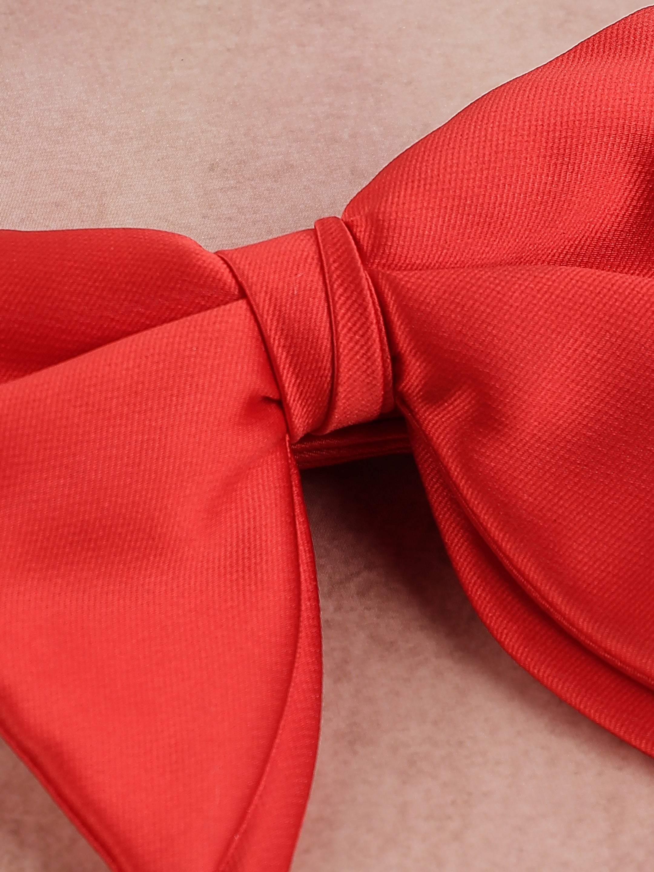Red Butterfly Bow Tie