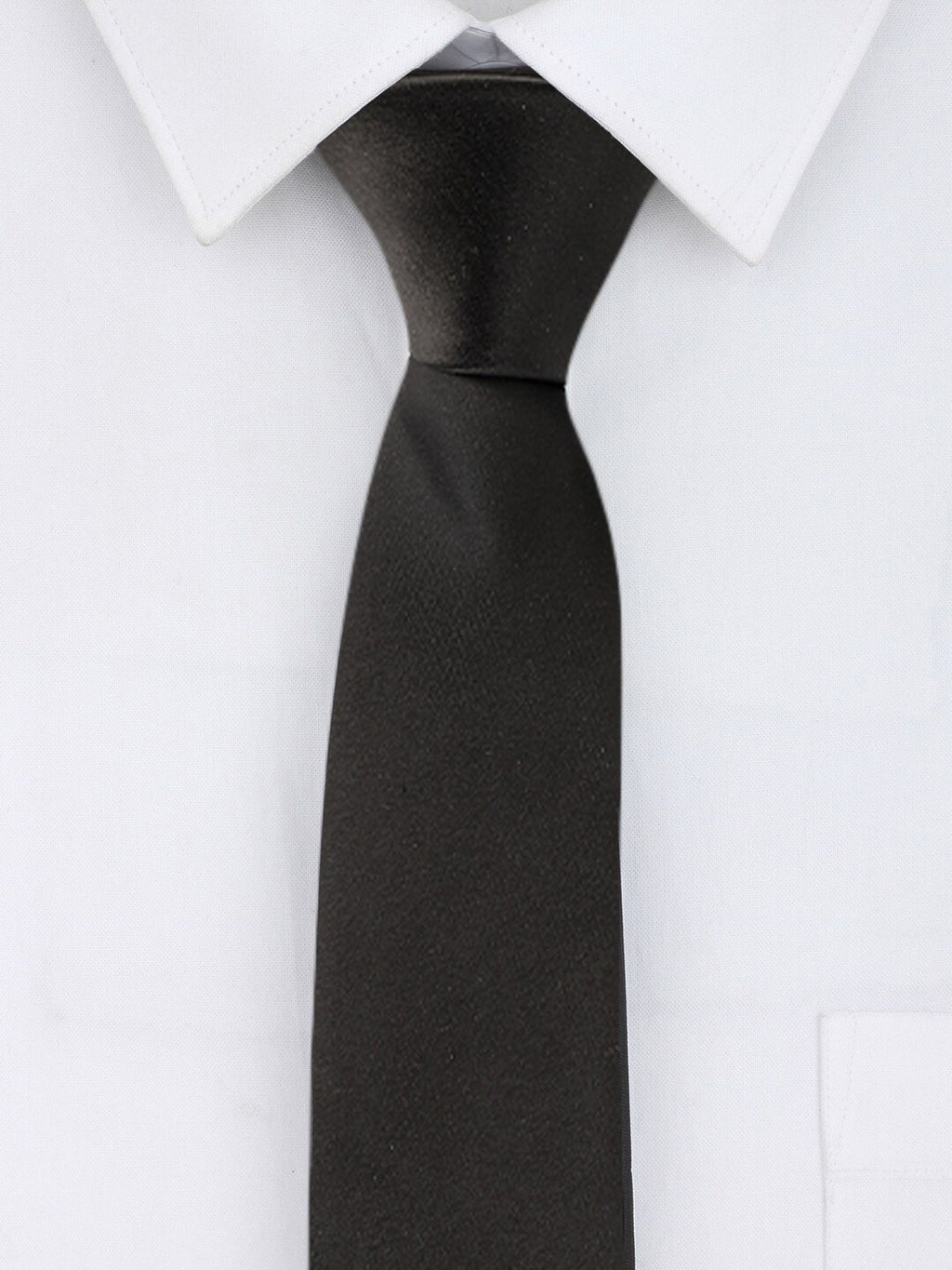 Alvaro Castagnino Men Black Skinny Tie
