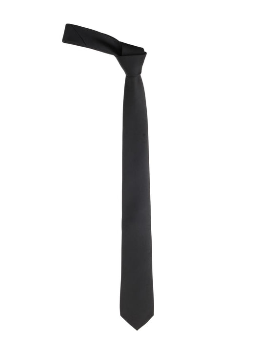 Alvaro Castagnino Men Black Solid Tie