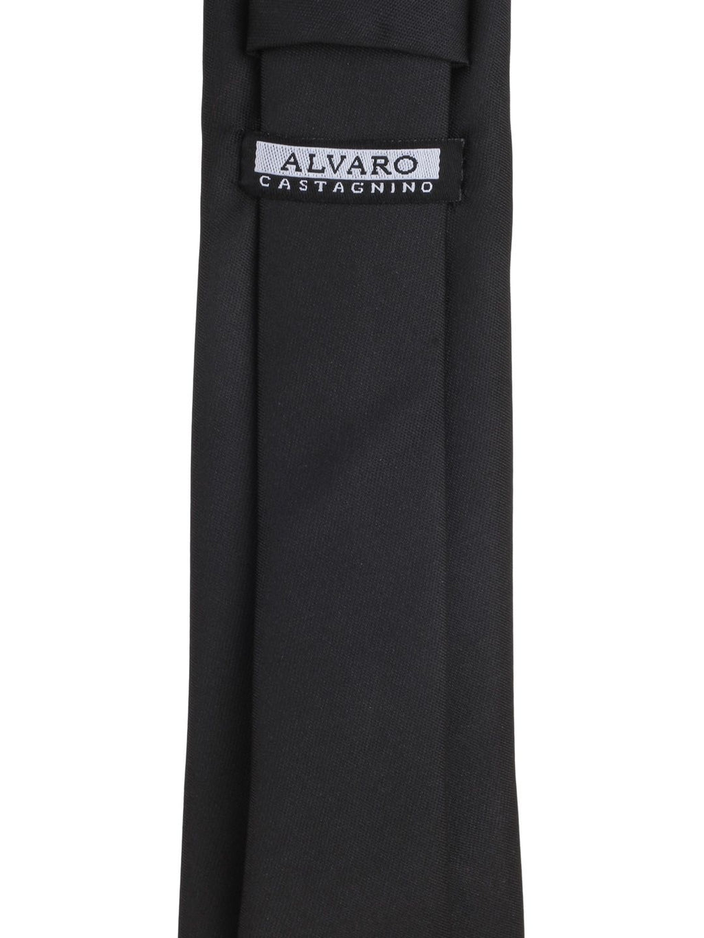 Alvaro Castagnino Men Black Solid Tie