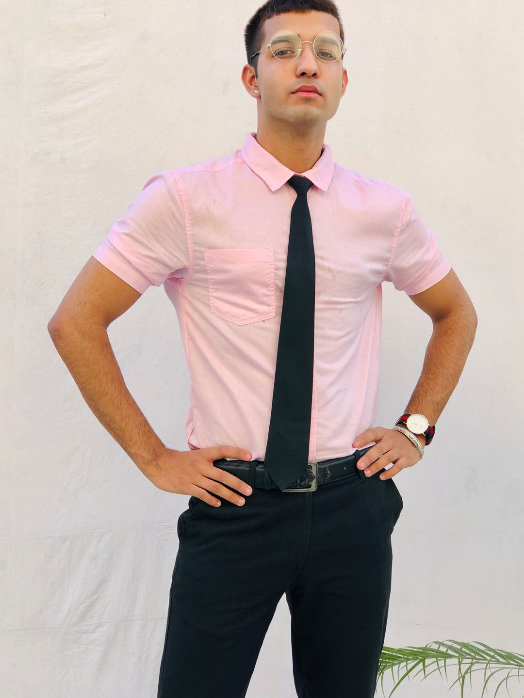 Alvaro Castagnino Men Black Solid Tie