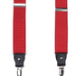 Alvaro Castagnino Men Red & White Printed Suspenders