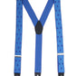 Alvaro Castagnino Men Blue Printed Suspenders