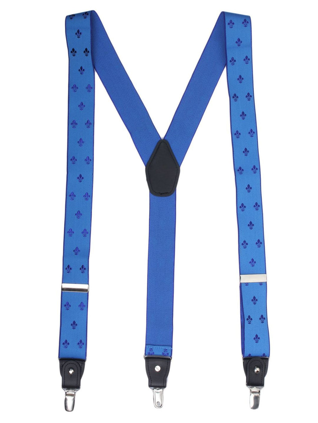 Alvaro Castagnino Men Blue Printed Suspenders