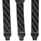 Alvaro Castagnino Men Black & White Checked Suspenders