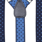 Alvaro Castagnino Men Blue Printed Suspenders