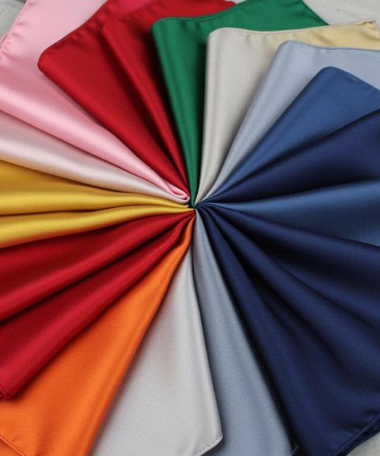 Solid Silk Pocket Squares