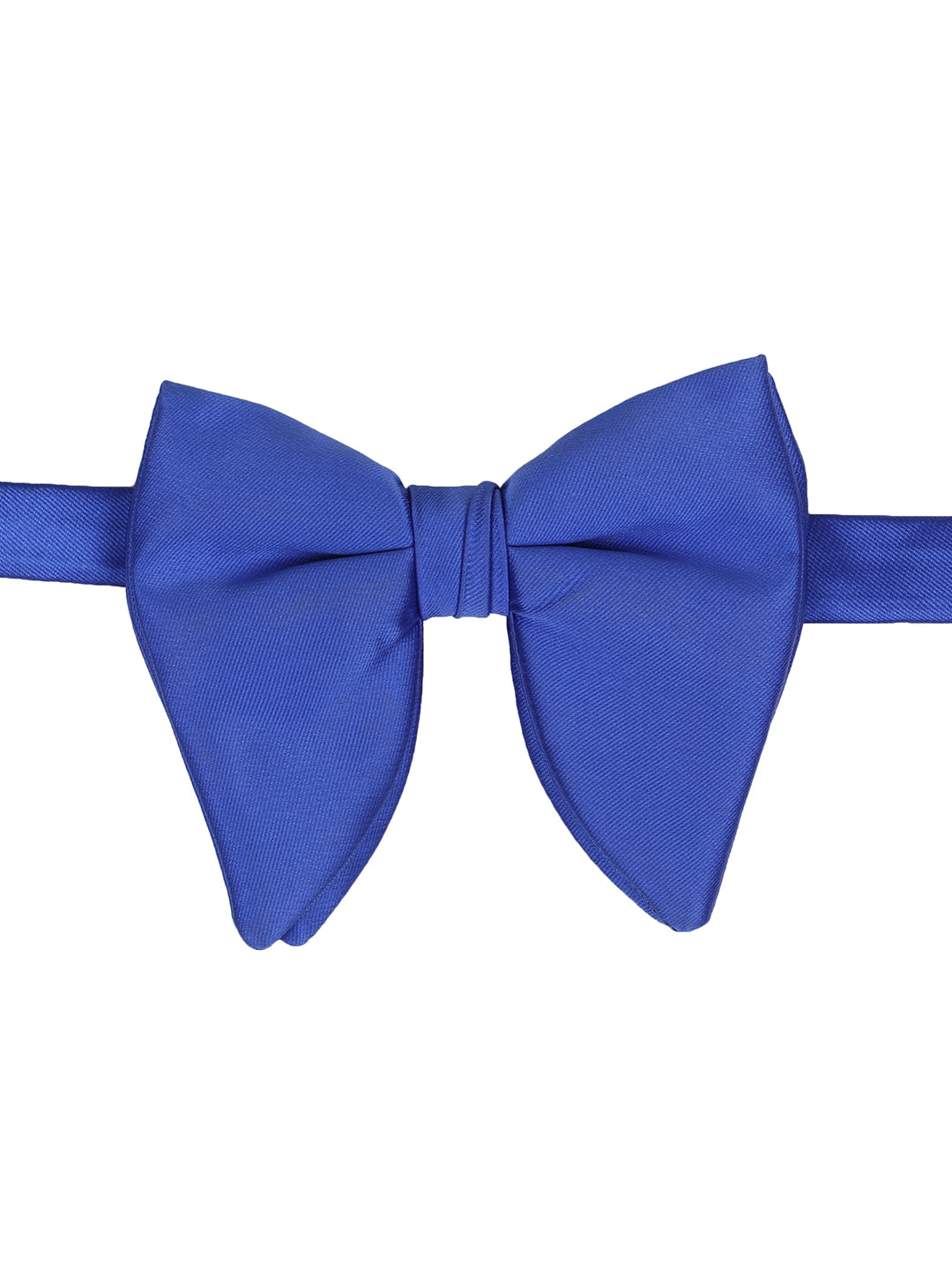 Alvaro Castagnino Men's Royal Blue Colored Floppy Solid Bow Tie
