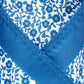 Alvaro Castagnino White::Blue Colored Microfiber Floral Pocket Square