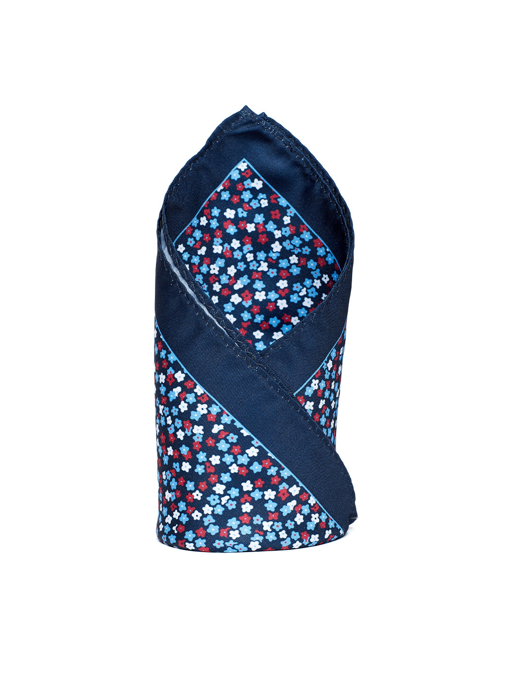 Alvaro Castagnino Turquoise::Multi Colored Microfiber Pocket Square