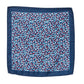 Alvaro Castagnino Turquoise::Multi Colored Microfiber Pocket Square