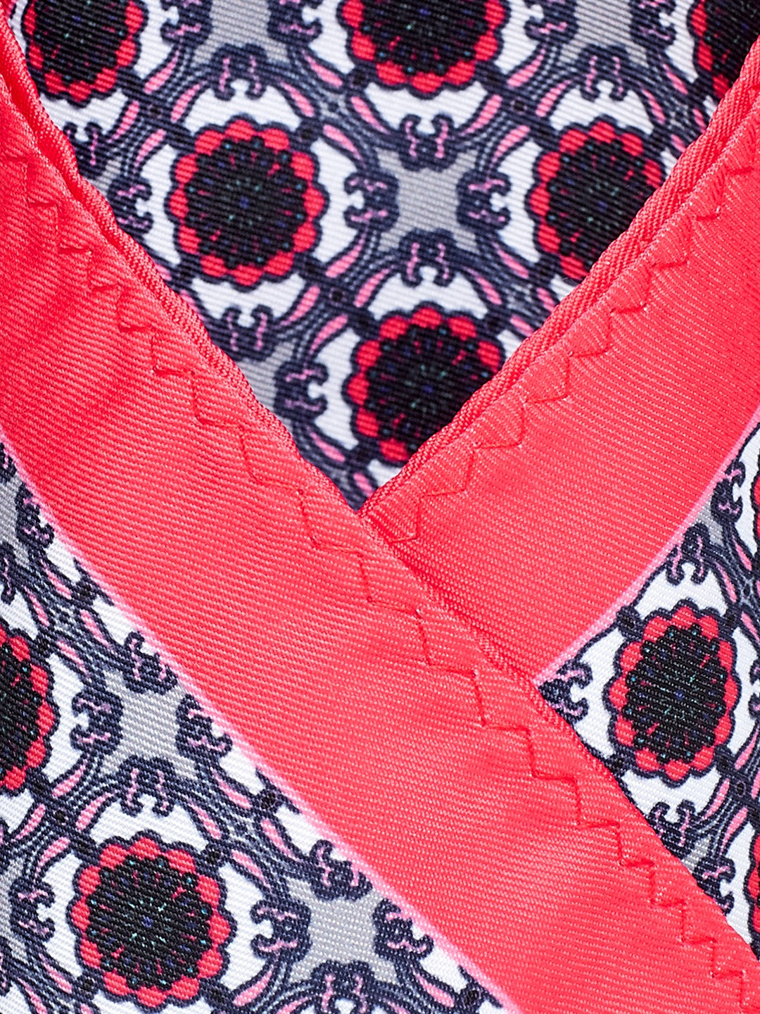 Alvaro Castagnino Multi Colored Microfiber Pocket Square