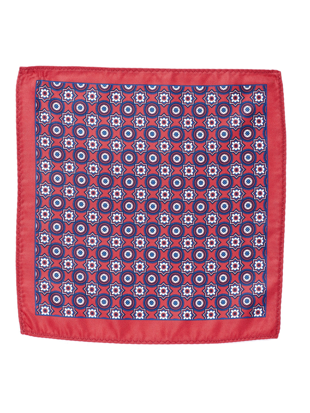 Alvaro Castagnino Rust Colored Microfiber Pocket Square