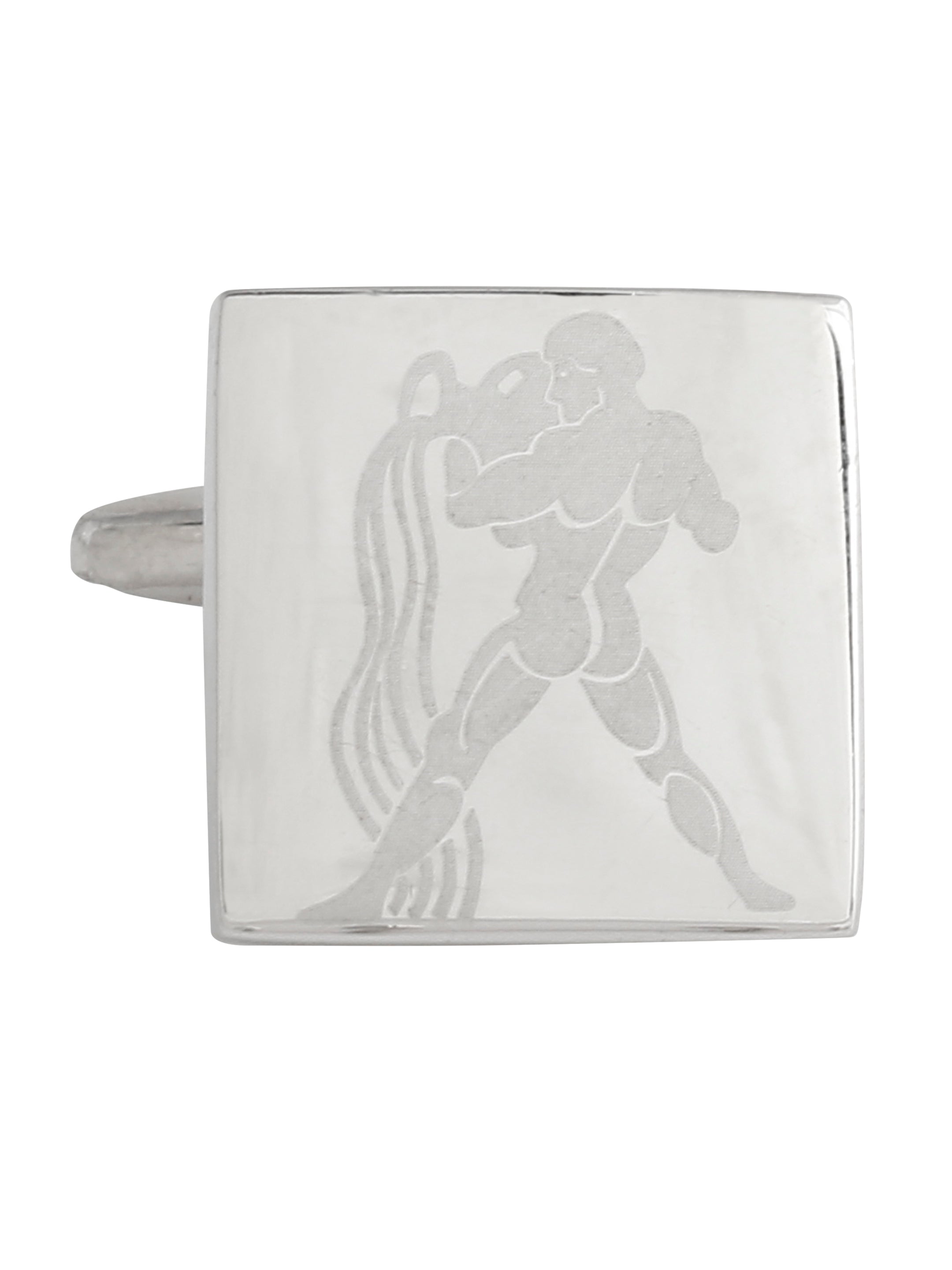 Alvaro Castagnino Metalic Grey Colored Cufflink