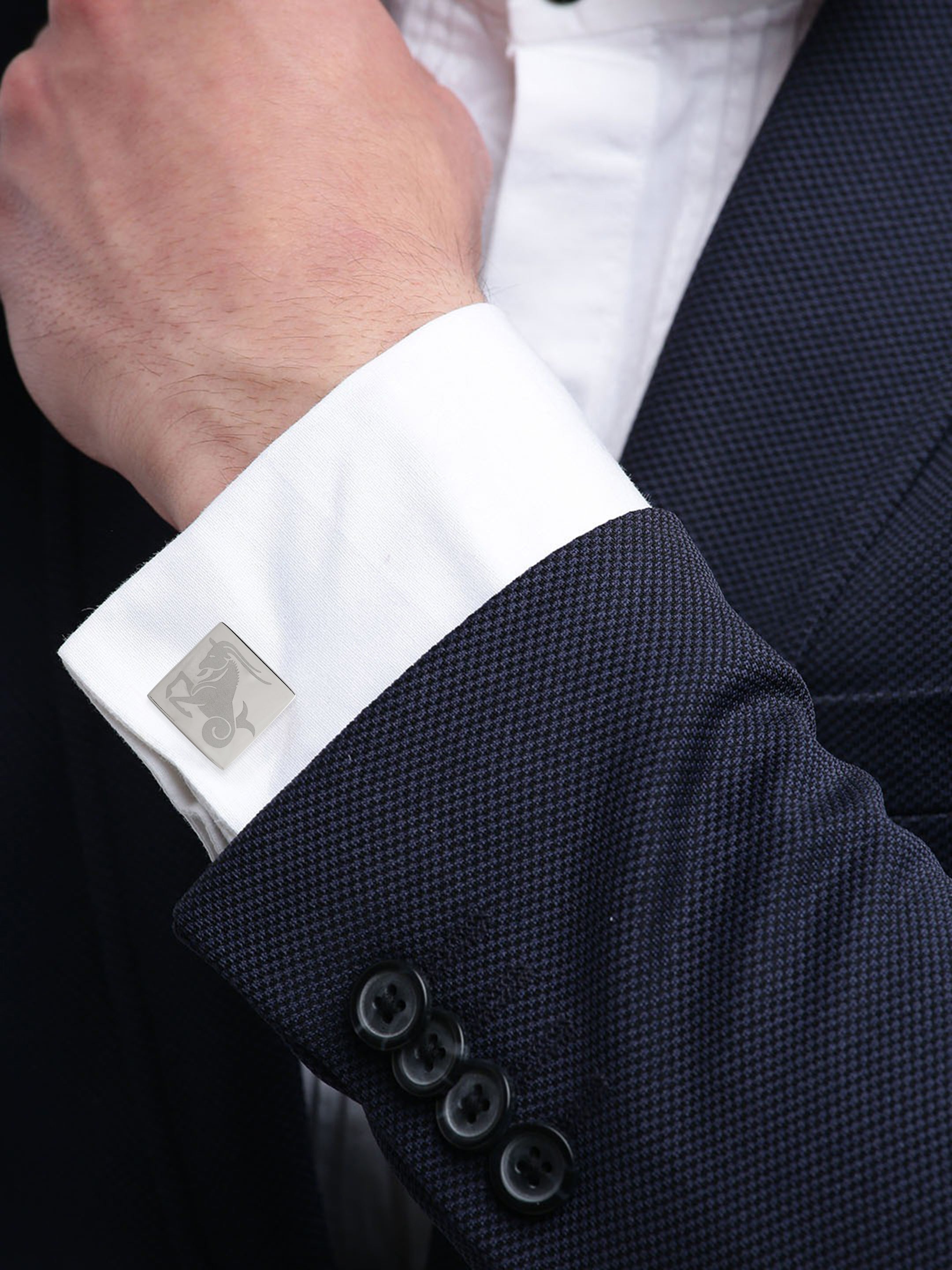 Alvaro Castagnino Metal Colored Cufflink