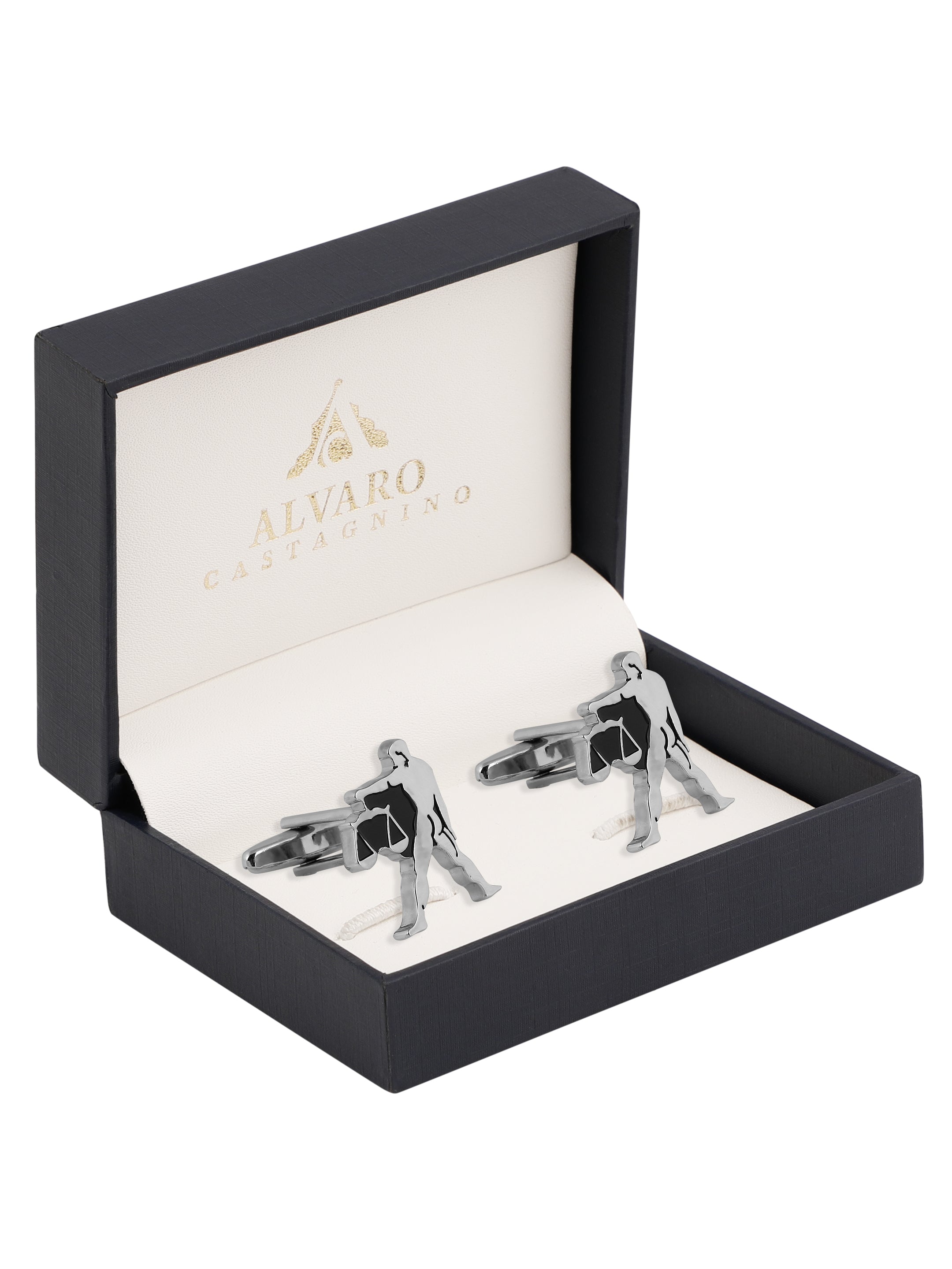 Alvaro Castagnino Metal Colored Cufflink
