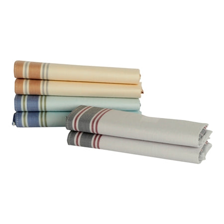 Soft Cotton Striped Handkerchiefs Multicolor Classic Design