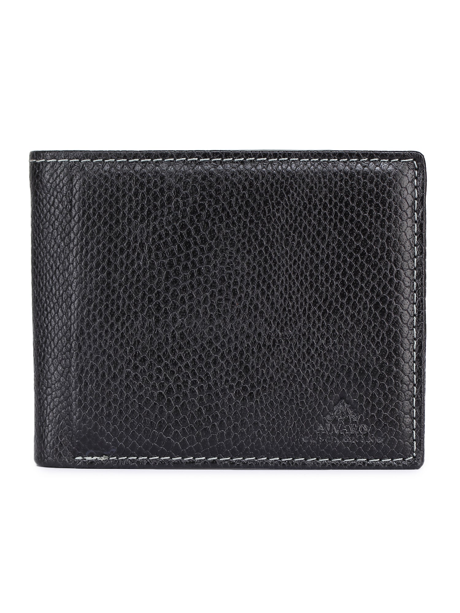 Alvaro Castagnino Men's Black Color Leather Wallet