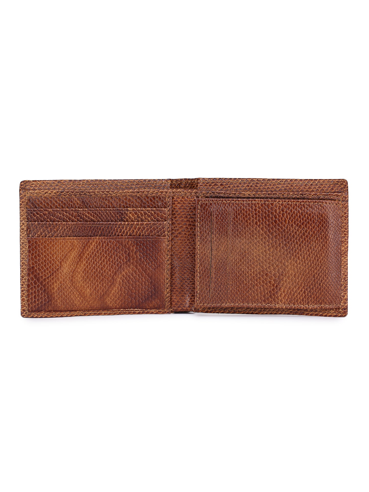 Alvaro Castagnino Men's Tan Color Leather Wallet