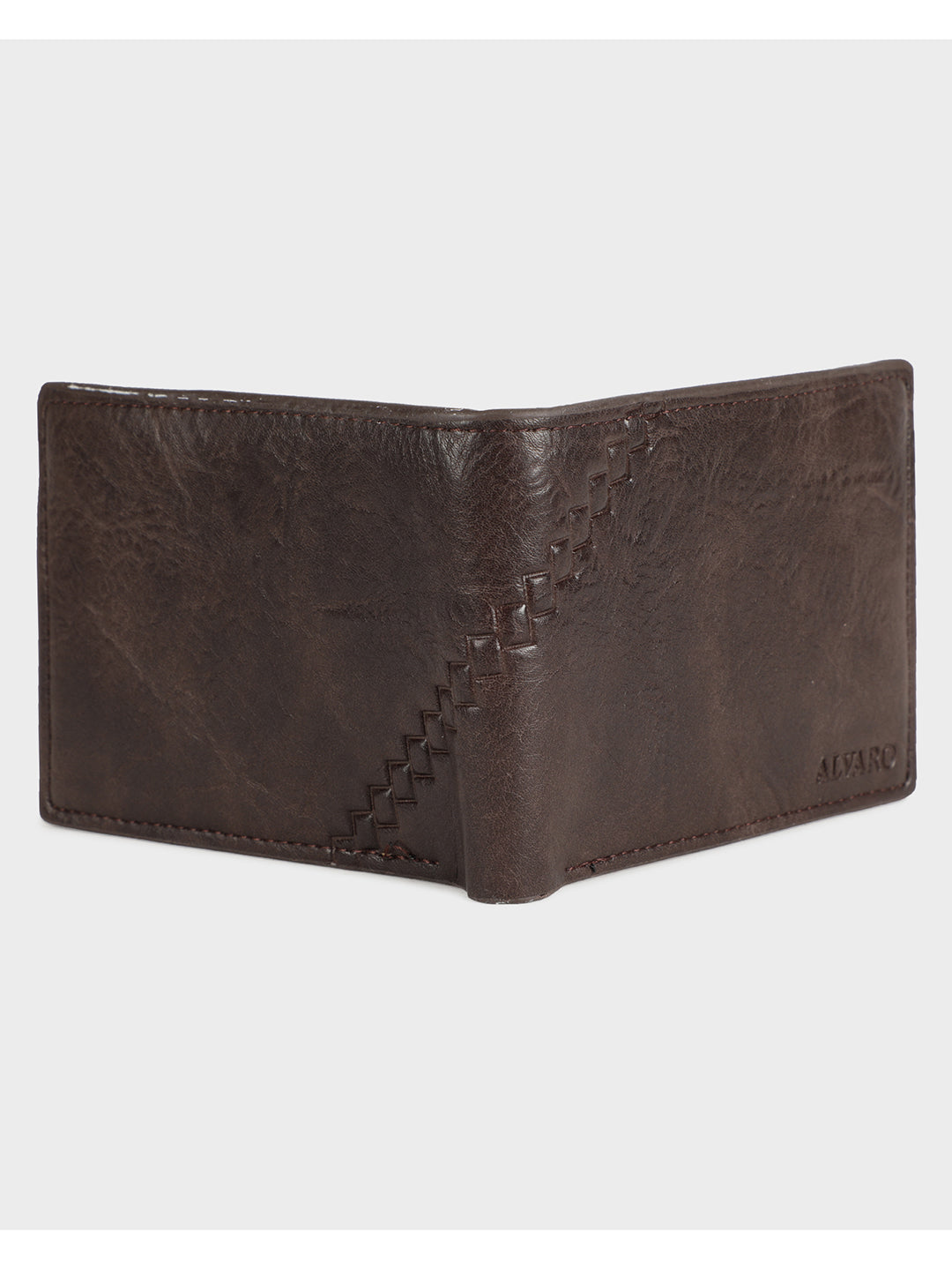 Alvaro Castagnino Men's Brown Color Leather Wallet