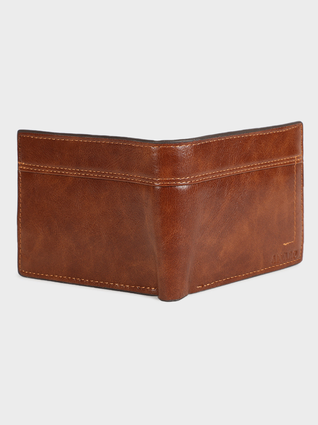 Alvaro Castagnino Men's Tan Color Leather Wallet