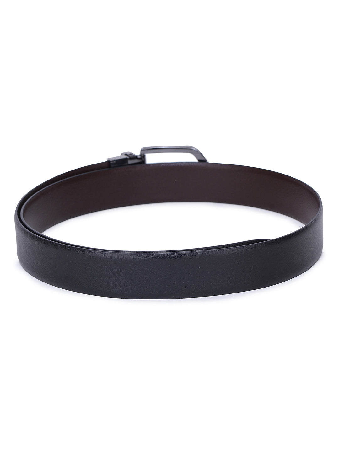Alvaro Castagnino Men's Black::Brown Color Reversible Leather Belt