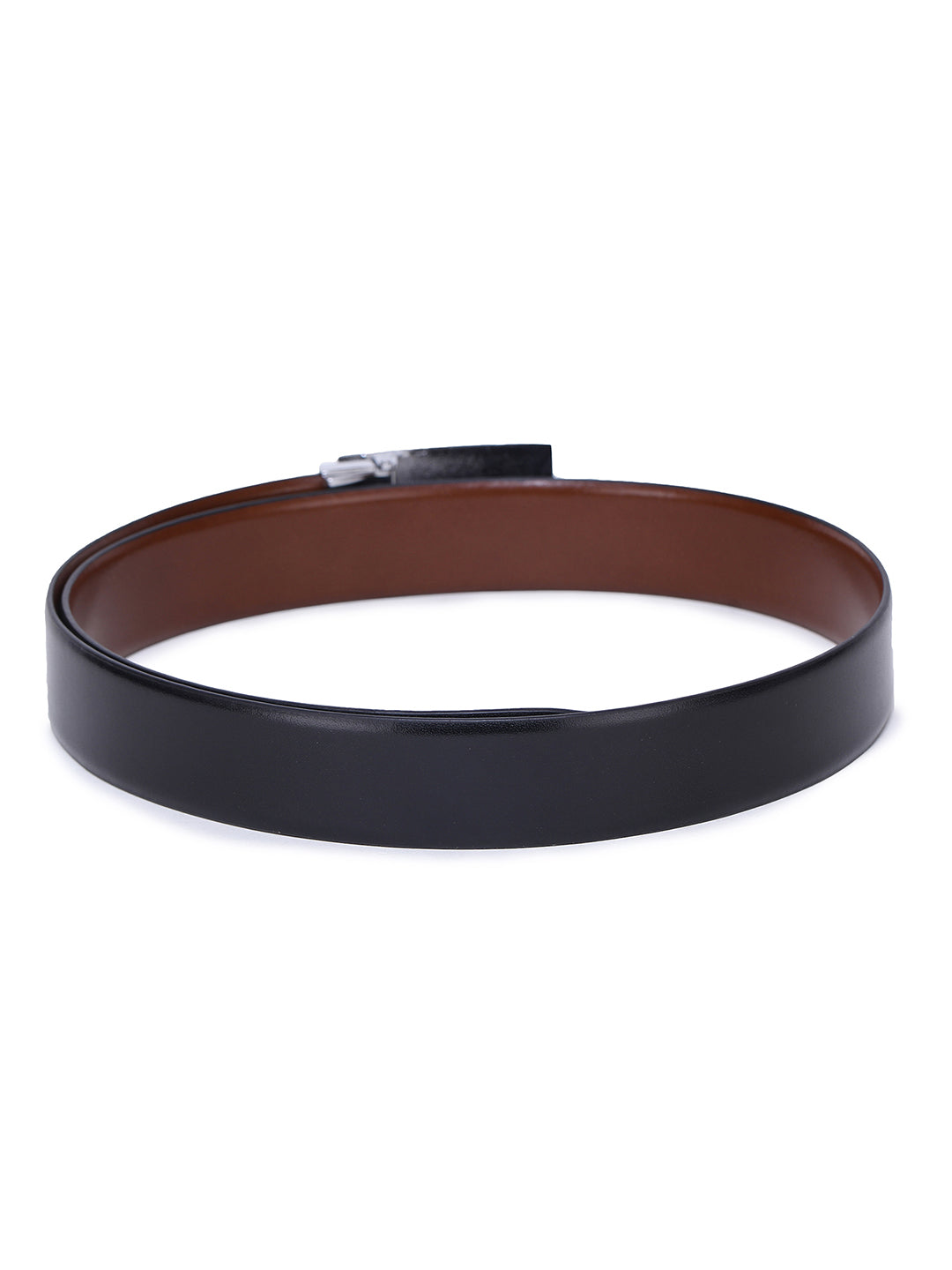 Alvaro Castagnino Men's Black::Brown Color Reversible Leather Belt