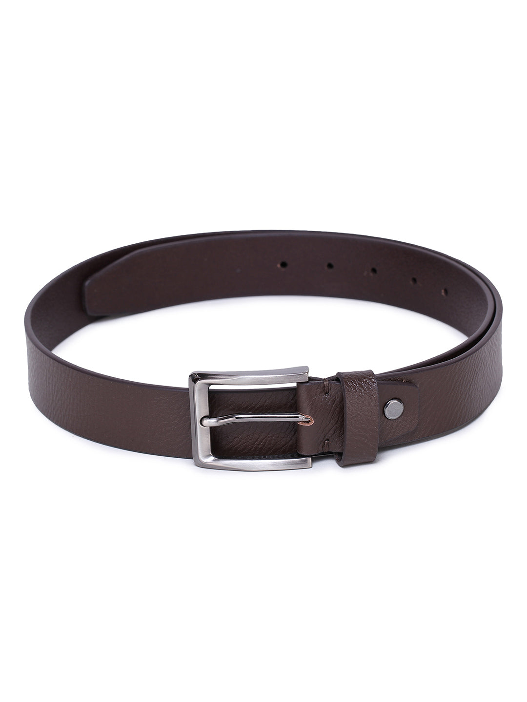 Alvaro Castagnino Men's Brown Color Reversible Leather Belt