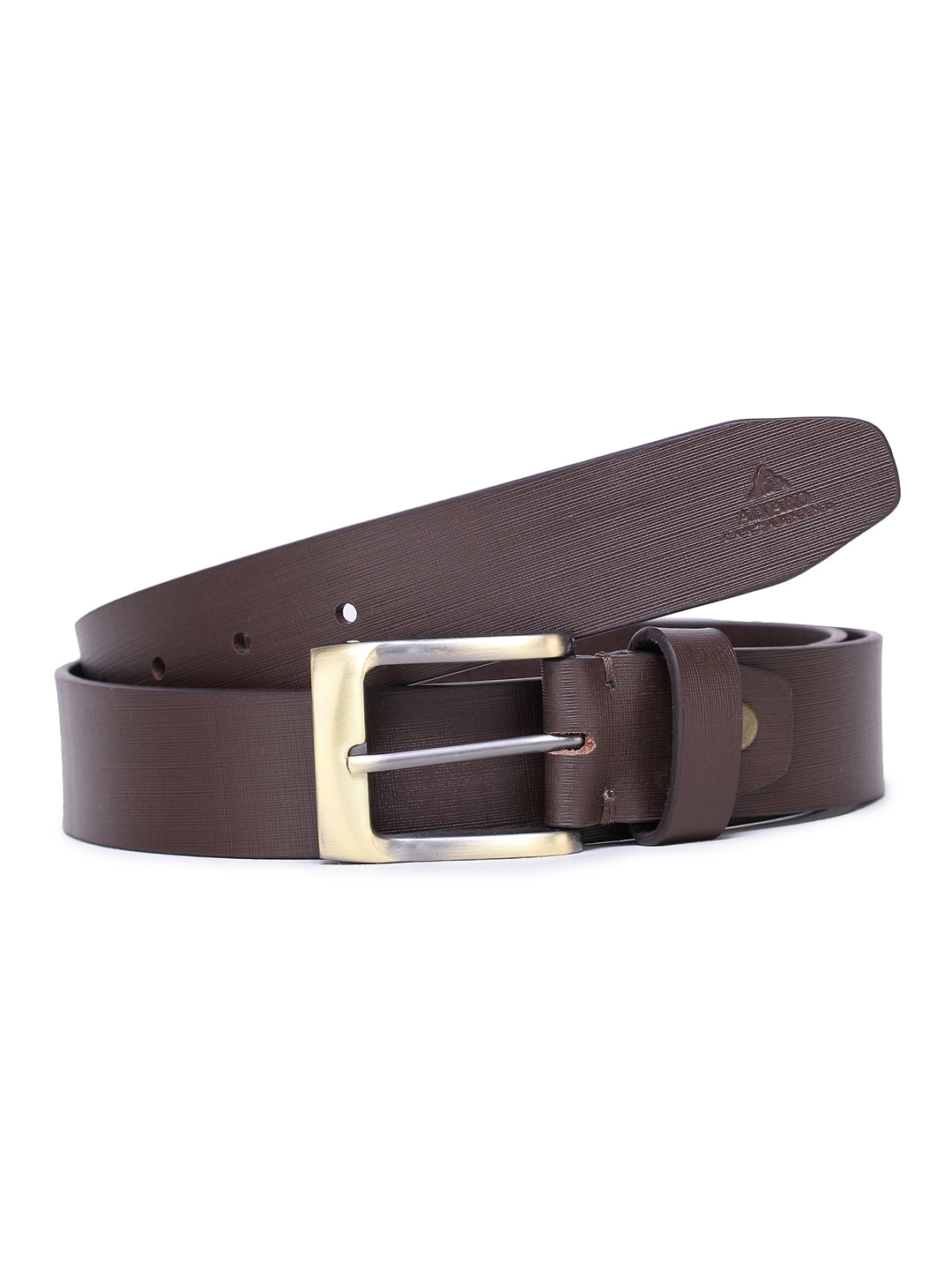 Alvaro Castagnino Men's Brown Color Leather Belt