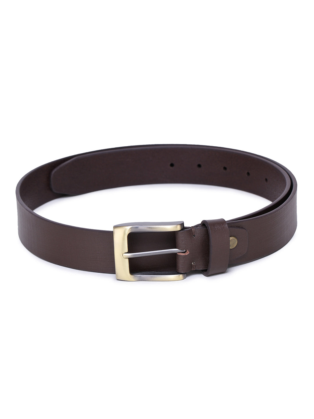 Alvaro Castagnino Men's Brown Color Leather Belt