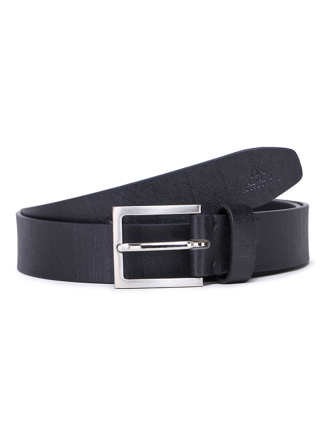 Alvaro Castagnino Men's Black Color Leather Belt