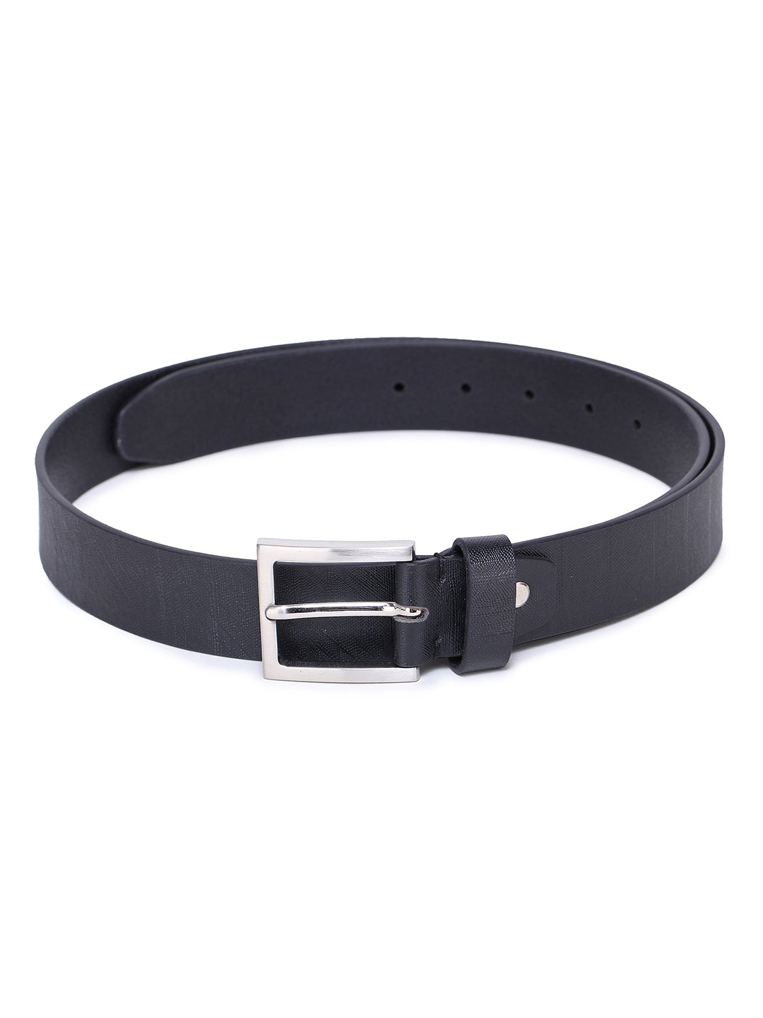 Alvaro Castagnino Men's Black Color Leather Belt