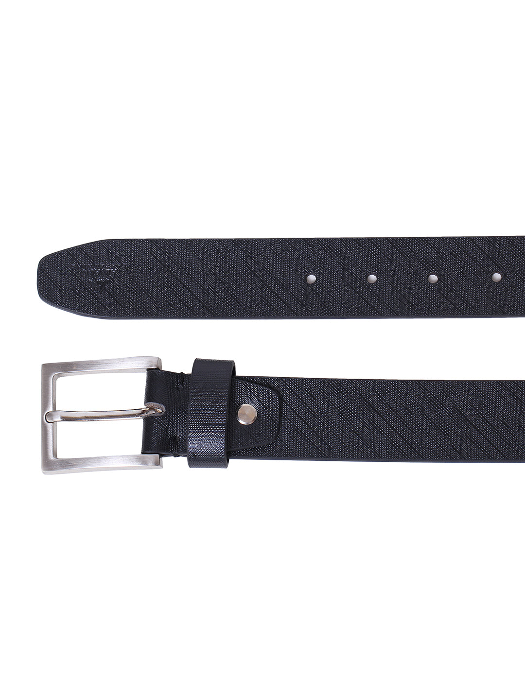 Alvaro Castagnino Men's Black Color Leather Belt