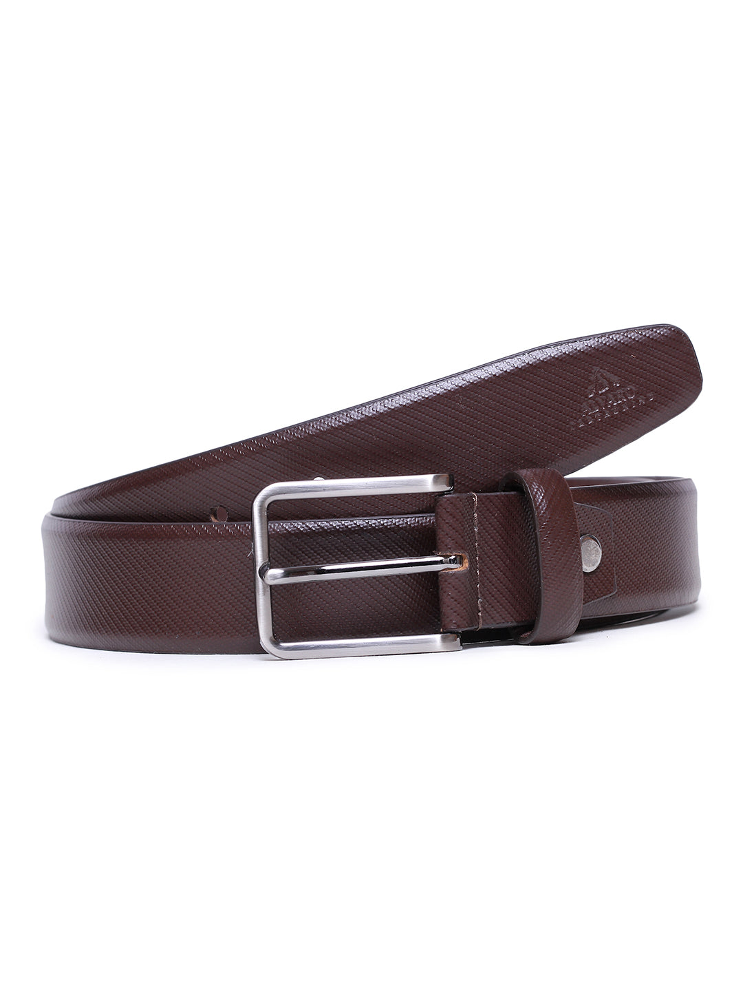 Alvaro Castagnino Men's Brown Color Leather Belt