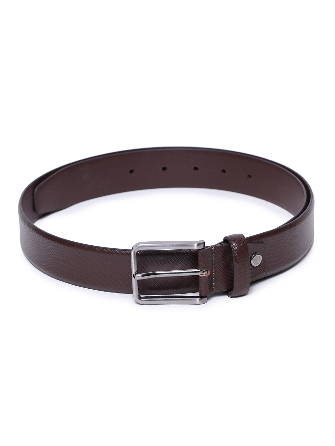 Alvaro Castagnino Men's Brown Color Leather Belt