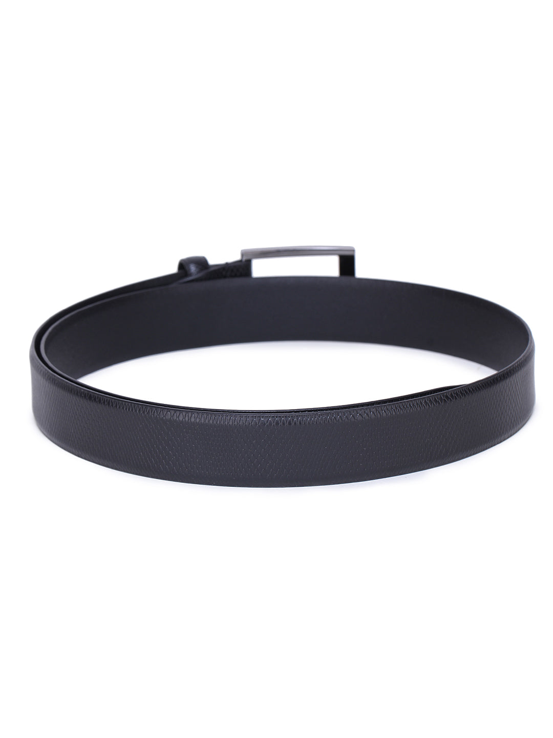 Alvaro Castagnino Men's Black Color Leather Belt