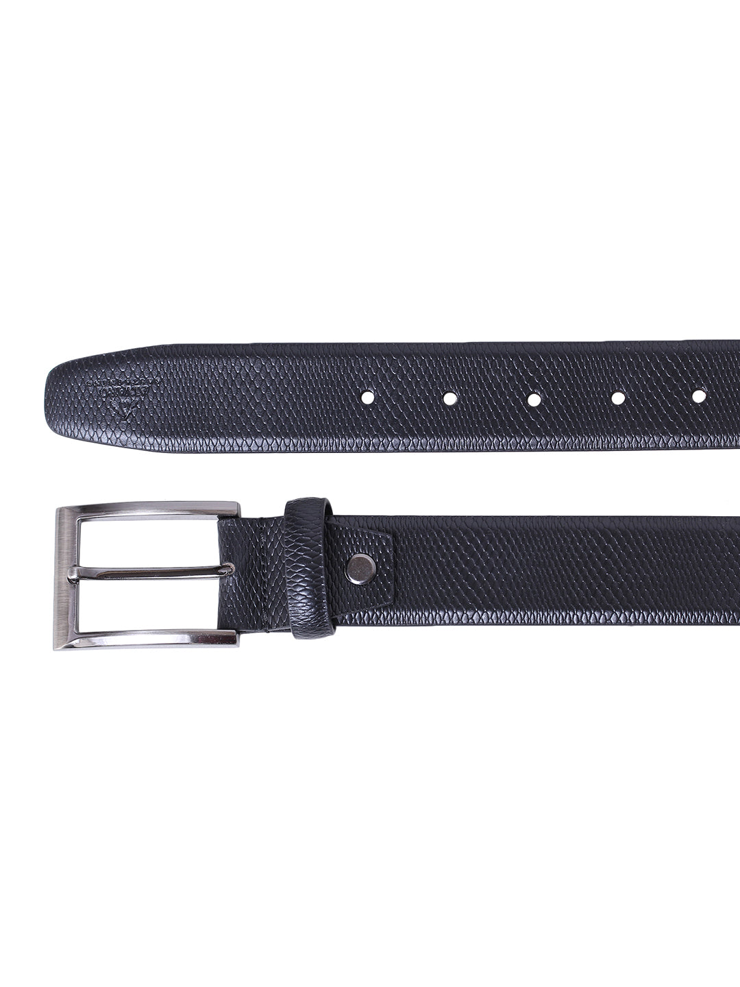 Alvaro Castagnino Men's Black Color Leather Belt