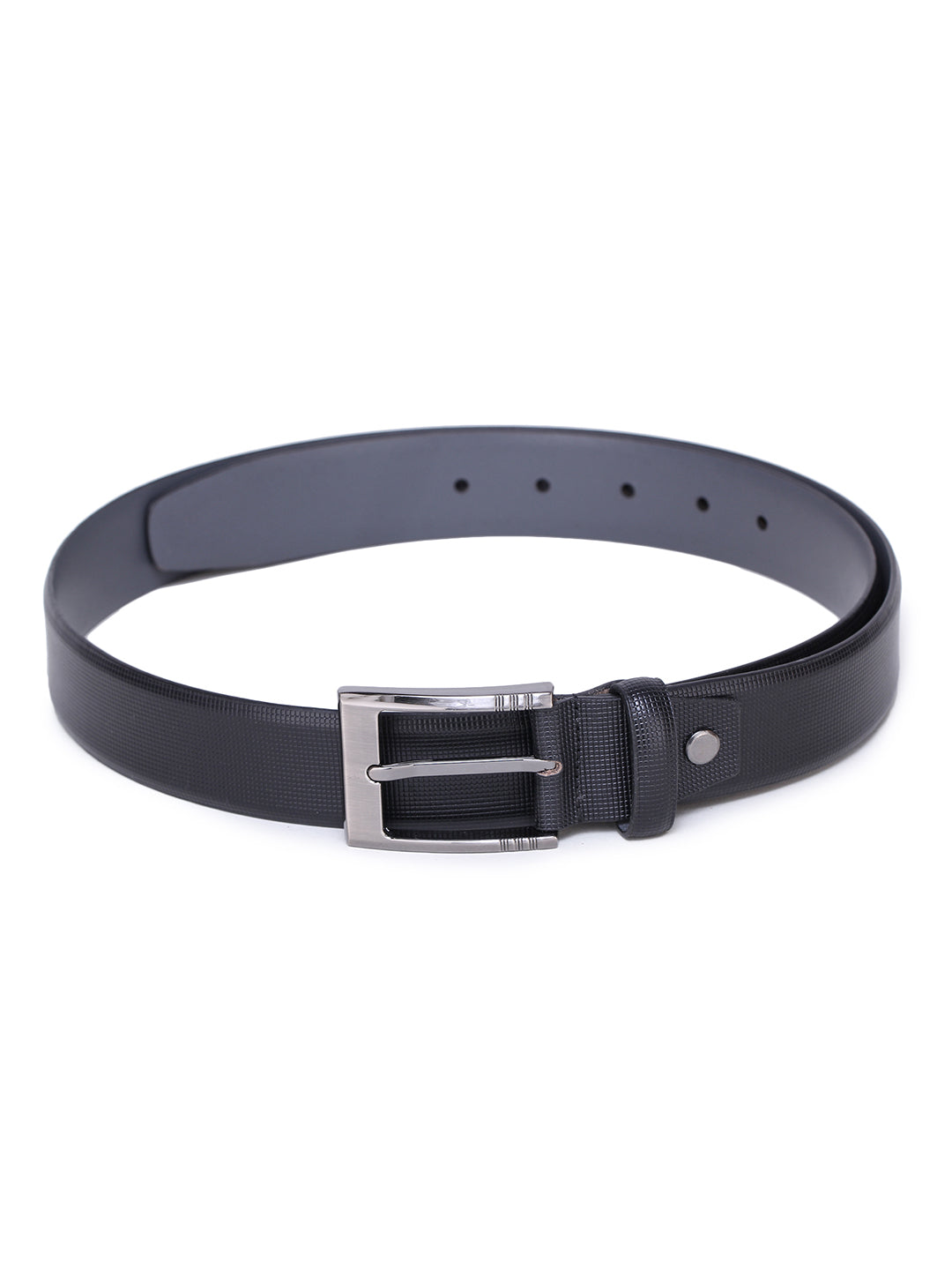 Alvaro Castagnino Men's Black Color Leather Belt