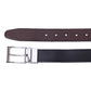 Alvaro Castagnino Men's Black Color Reversible Leather Belt