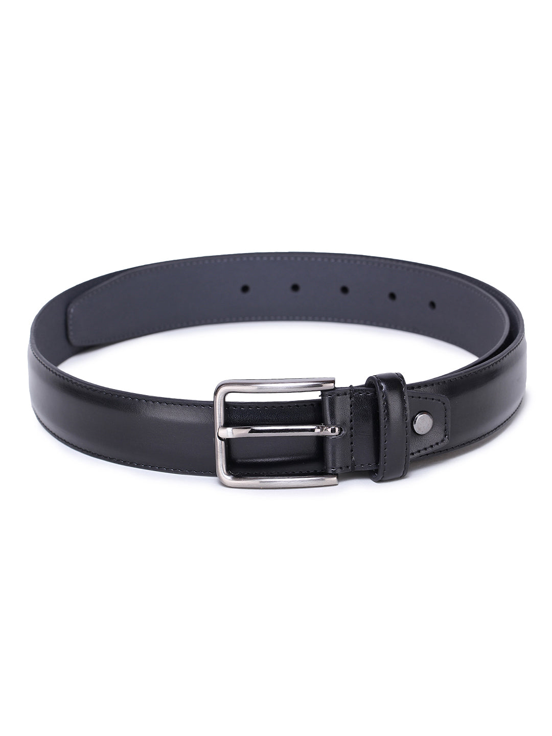 Alvaro Castagnino Men's Black Color Leather Belt