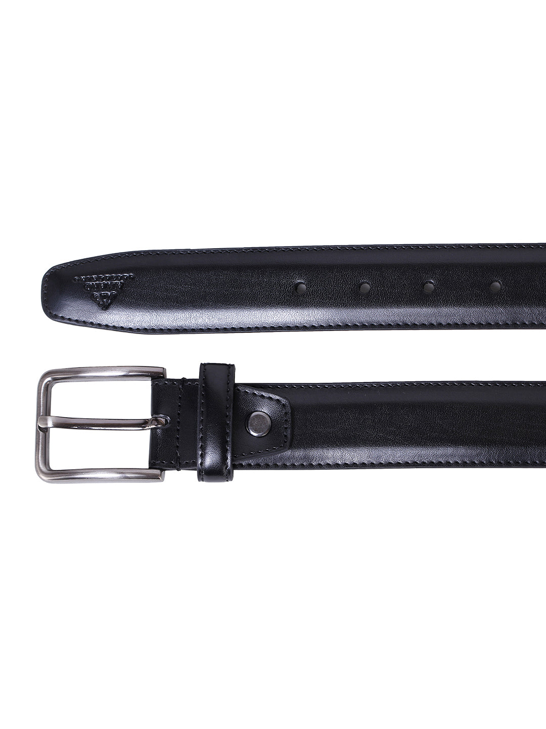 Alvaro Castagnino Men's Black Color Leather Belt