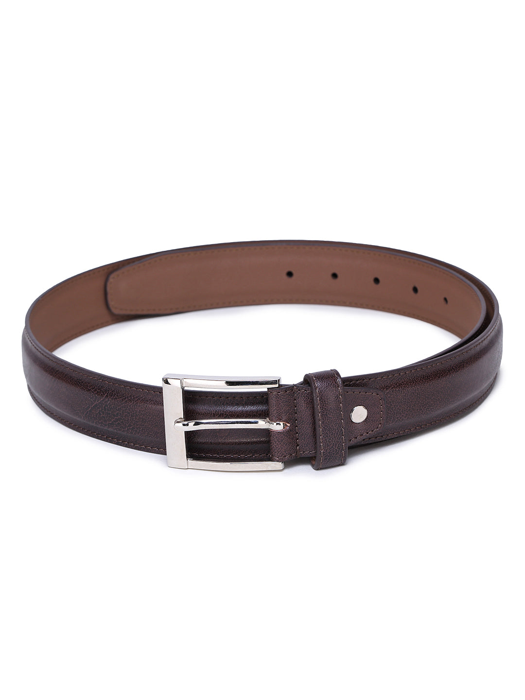 Alvaro Castagnino Men's Black Color Leather Belt