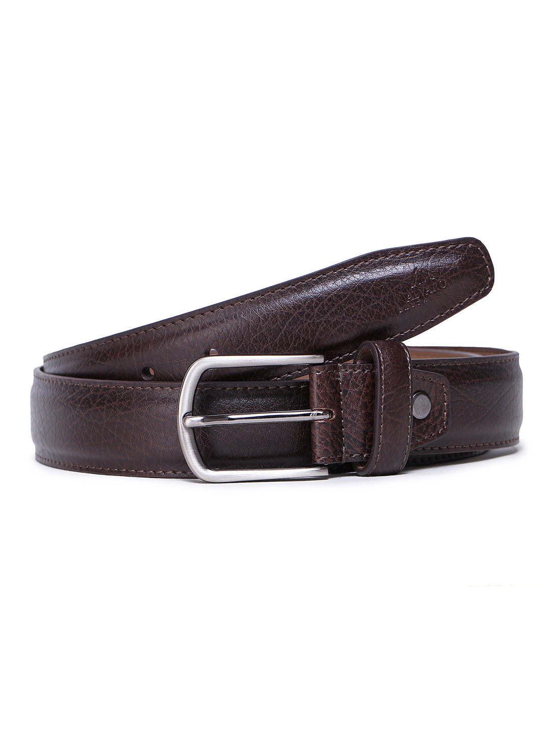 Alvaro Castagnino Men's Brown Color Leather Belt