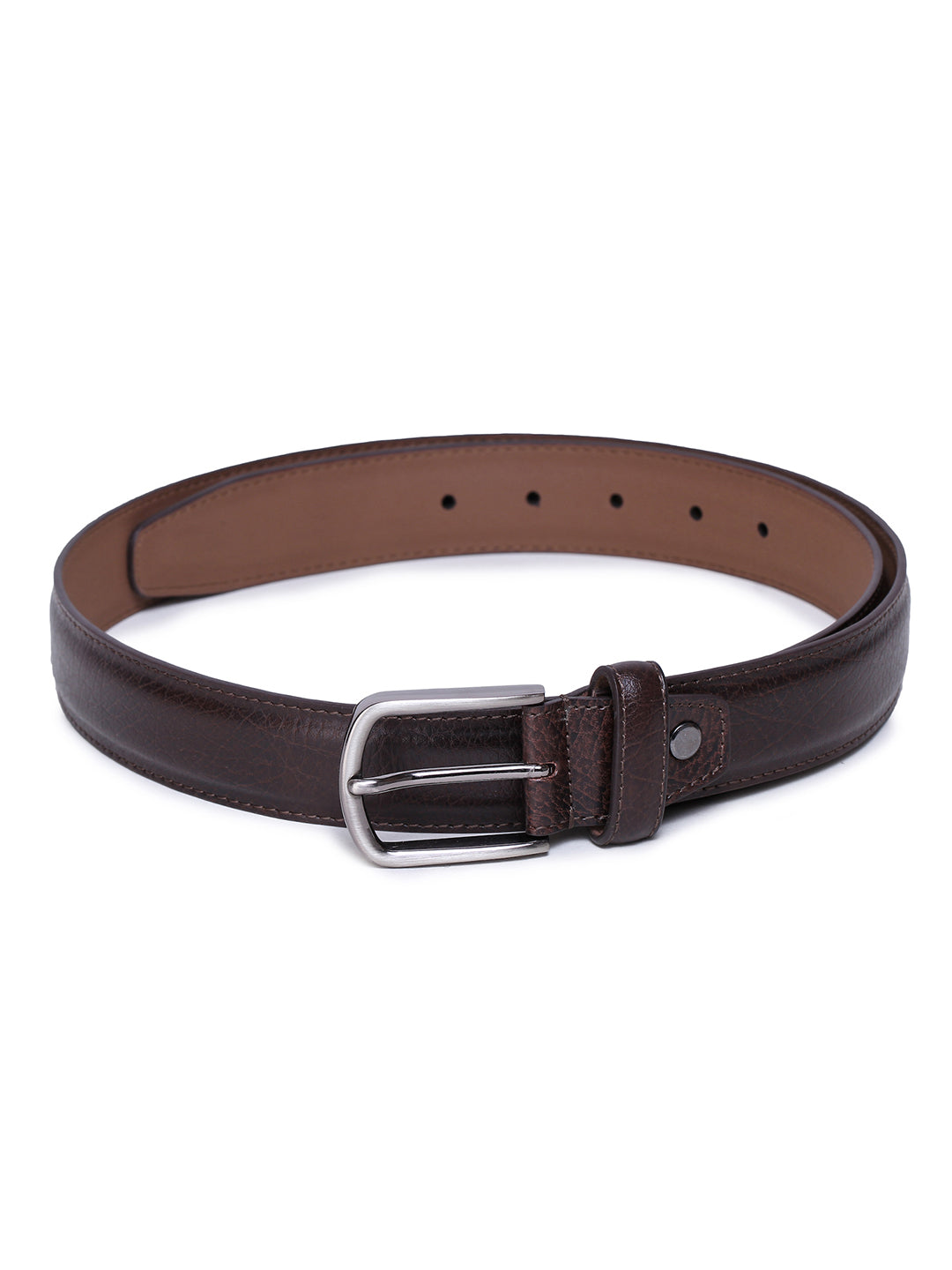 Alvaro Castagnino Men's Brown Color Leather Belt