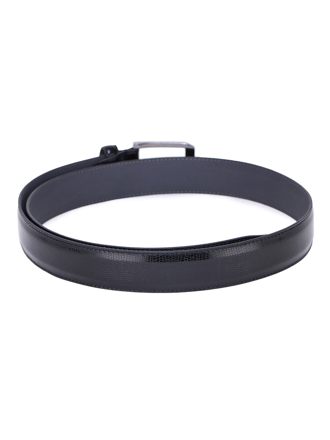 Alvaro Castagnino Men's Black Color Leather Belt