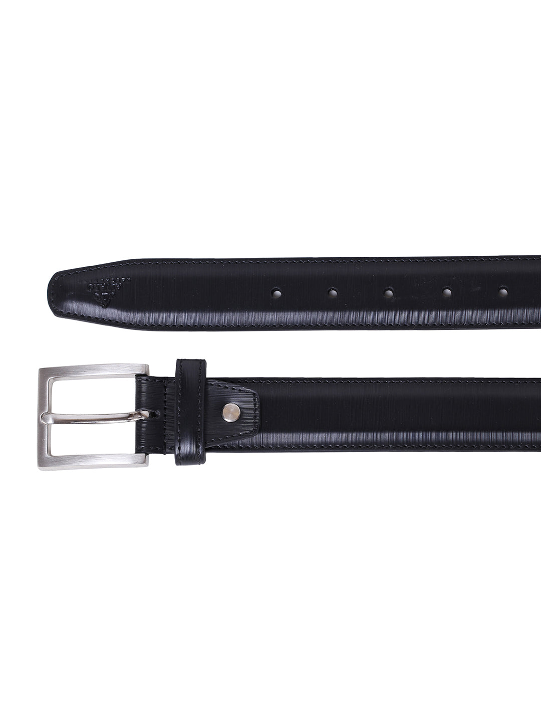 Alvaro Castagnino Men's Black Color Leather Belt