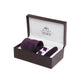Alvaro Castagnino Men's Purple Color Solid Gift Set