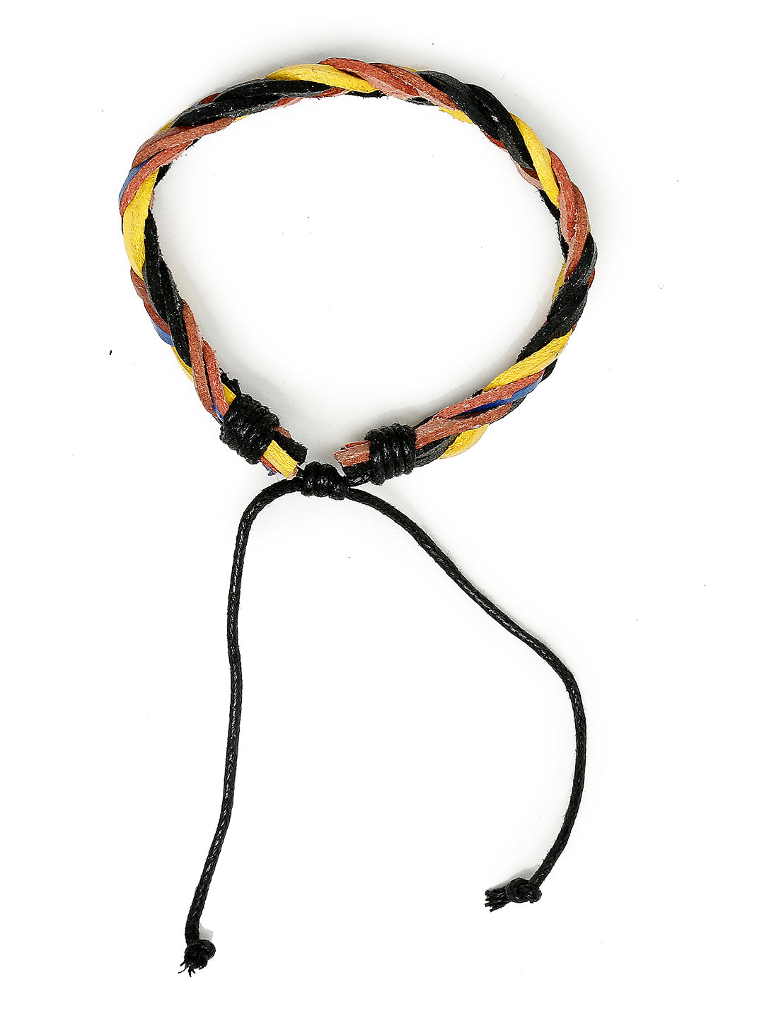 Alvaro CastagninoMen Set Of 3 Multicoloured PU Elasticated Bracelet